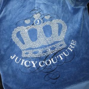 Juicy couture velour track jacket
